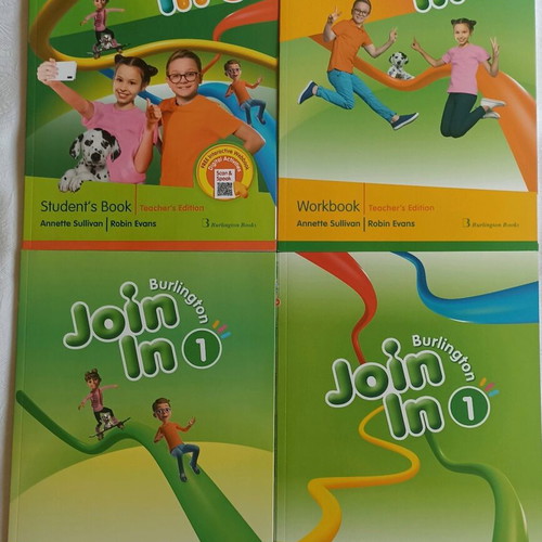 Join in 1 Teacher's Books pack, Burlington Books new