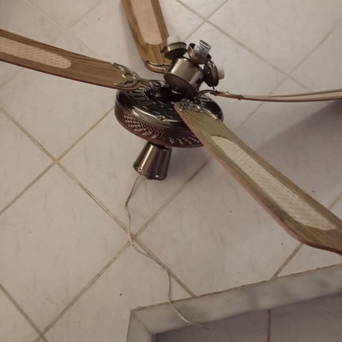 Ceiling fan used with 3 speeds and separate light switch