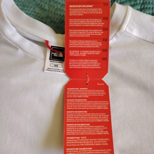 The North Face blouse new, size M, white color