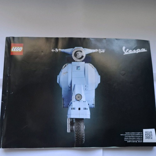 Lego 10298 Icons Vespa 125 like new