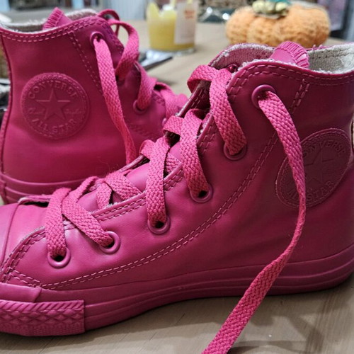 Converse Chuck Taylor All Star Rubber High Top new, pink size 32