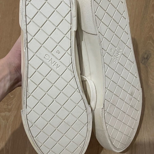 Mango sneakers new, beige, size 40, athletic