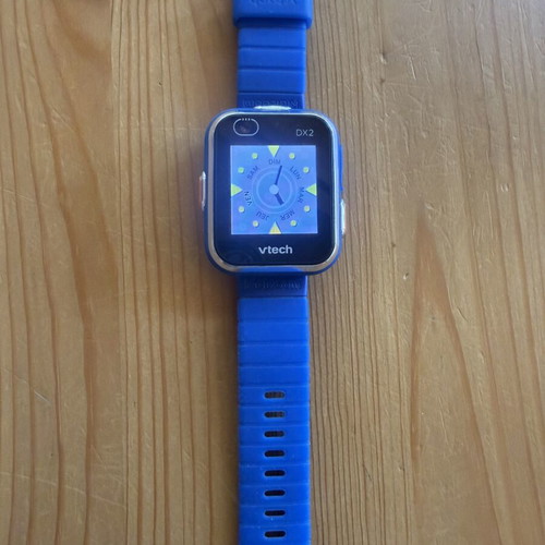 Kidizoom smart watch and camera used, rechargeable watch, multilingual camera