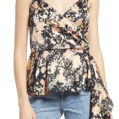 Vero Moda women's sleeveless blouse with bow like new