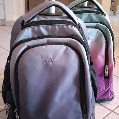 Polo Uplow Gradient trolley backpack used school bag