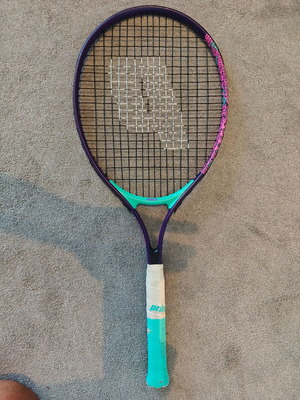 Prince Ace Face tennis racket used, women's and junior