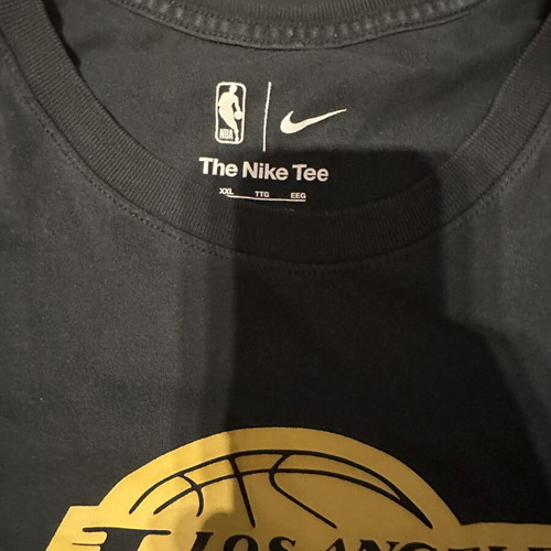 Nike X NBA Los Angeles Lakers T-shirt size XXL