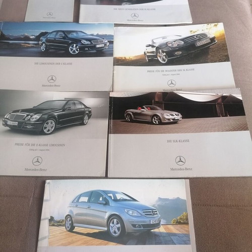 Mercedes Benz factory manuals used, set