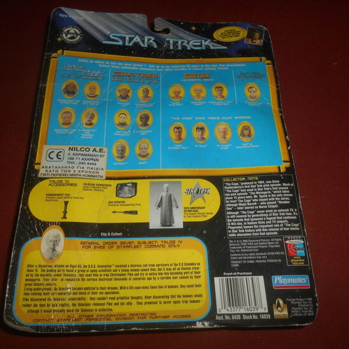 Star Trek The Talosian Heeper 1996 like new in folder