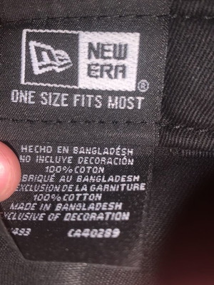New Era black cap new