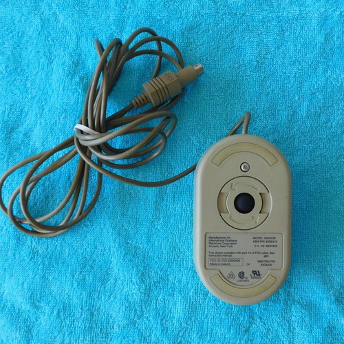 IBM PS/2 2-Button Ball Mouse used, made in Ireland, collectible
