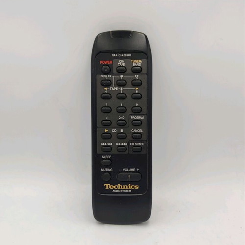 Technics RAK-CH426WH remote control used, fully functional