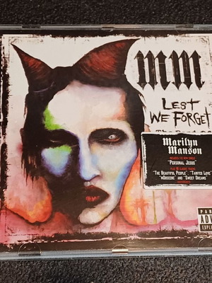 Marilyn Manson Lest We Forget CD μεταχειρισμένο, rock
