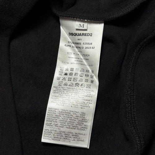 Dsquared2 sweatshirt new with eagle and flag design