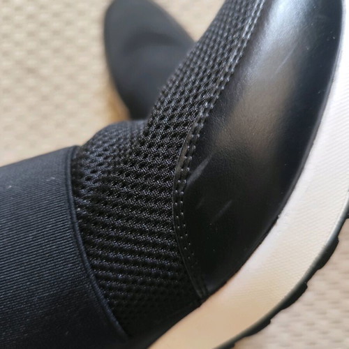 Renato Garini half-sport shoes like new, size 39, black-white