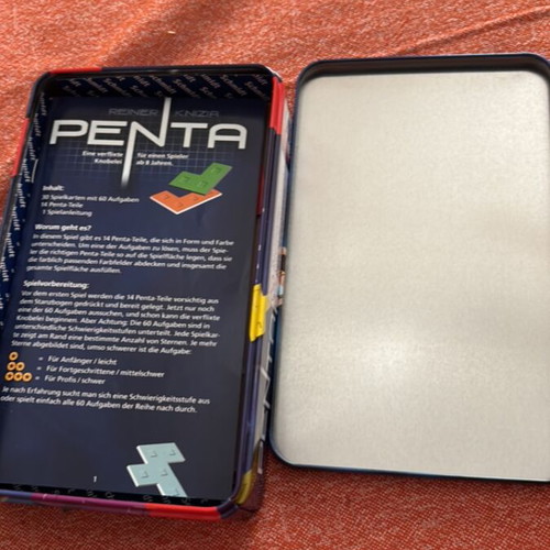 Penta board game for 1 player from 8 years old, new