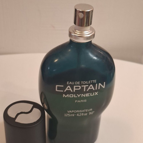 Captain EDT 125ml Molyneux Paris vintage, used
