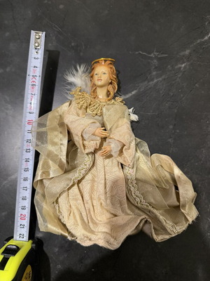 Porcelain angel figurine used