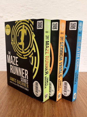 The Maze Runner Series μεταχειρισμένο, βιβλία 1-3 από James Dashner