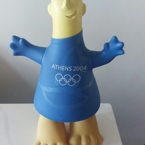 Phoebus Athens 2004 Olympic Games collectible mascot, plastic