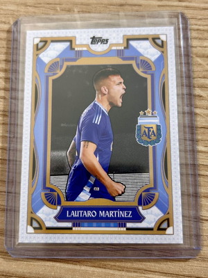 Lautaro Martinez Argentina National Team Card Topps 2024 like new