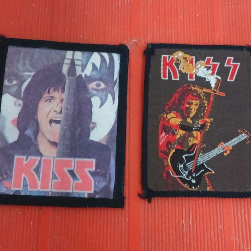 KISS Gene German Version Woven Patch Set New