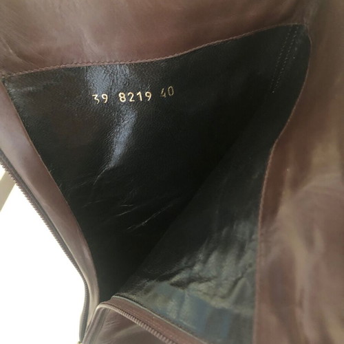 Walter Steiger brown leather boots used, size 40