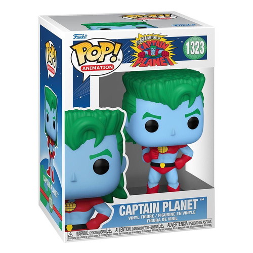 Funko Pop Captain Planet vinyl figure new 9 cm