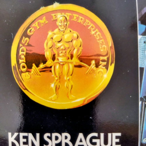 The Gold's Gym Book of Bodybuilding book like new, vintage volume 310