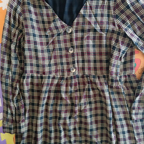 Mango dress large brown like new
