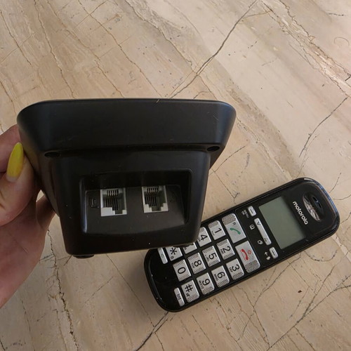 Motorola S3001 black digital cordless DECT telephone