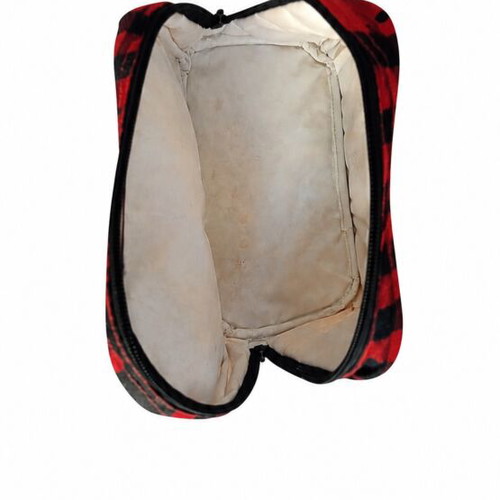 Polo Kid's Fun Rex insulated lunch bag used, red dinosaur camouflage