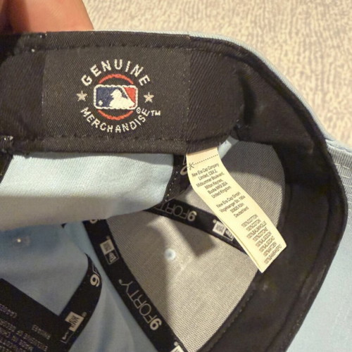 New Era cap like new, turquoise, one size