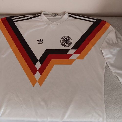 Authentic West Germany World Cup 1990 long sleeve jersey used