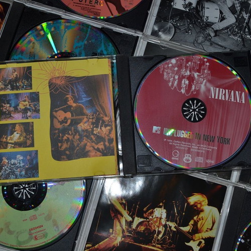 Nirvana CD set like new, 7 albums including Nevermind and Unplugged