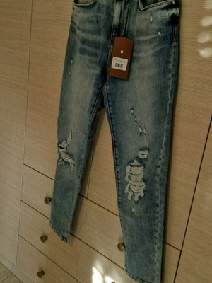 Cup of Joe denim fit mom pants new blue no w26 L28