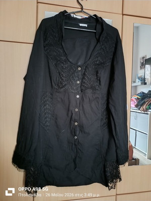 Shirt long black used size L 40 12