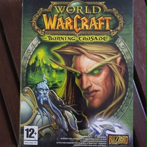 World of Warcraft The Burning Crusade PC game like new, collector's edition