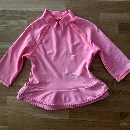 Mothercare UV protection swim shirt size 2-3 years pink like new