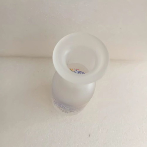 Small glass carafe 15cm like new