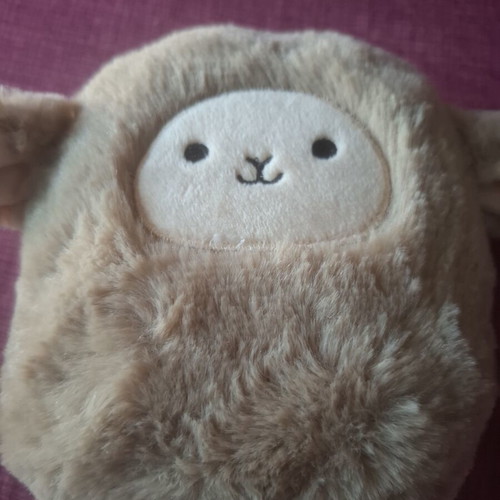 Soft plush teddy bear hand-sized, new