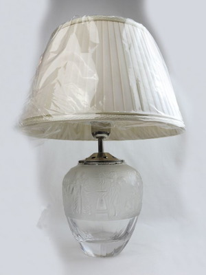 Επιτραπέζιο φωτιστικό Ιταλικό του 1960 καινούργιο από κρύσταλλο Μουράνο