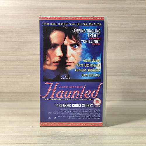 Haunted VHS used, genuine English edition videocassette