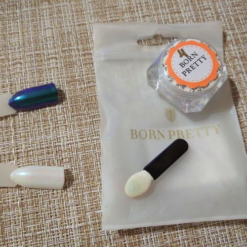 Born Pretty No - 4 Mirror Effect Nail Powder for Manicure and Pedicure