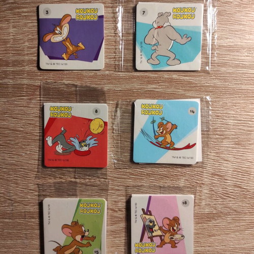 Koukou Roukou stickers various, like new, pack of 34