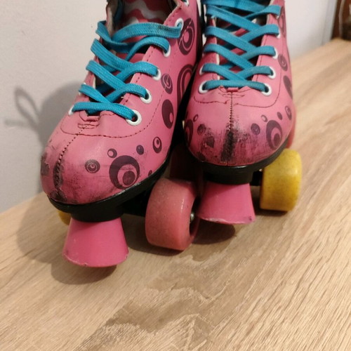 Children's roller skates size 34-35 used