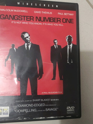 Gangster Number One DVD used, foreign cinema, Malcolm McDowell