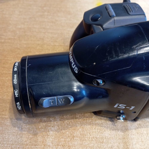Olympius analog electronic camera used from the 90s