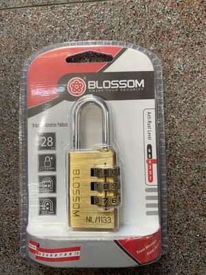 Brass combination padlock new