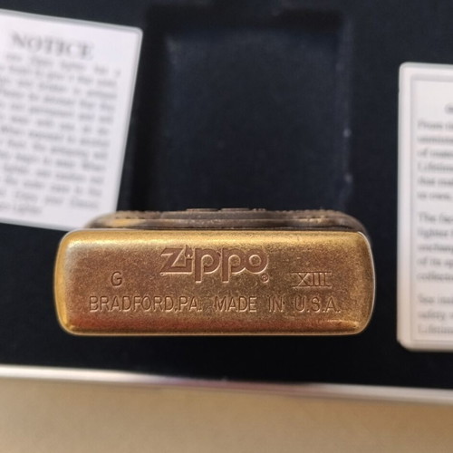 Zippo Harley-Davidson 95th Anniversary lighter mint condition with box
